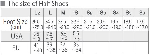 37 and best sale half shoe size